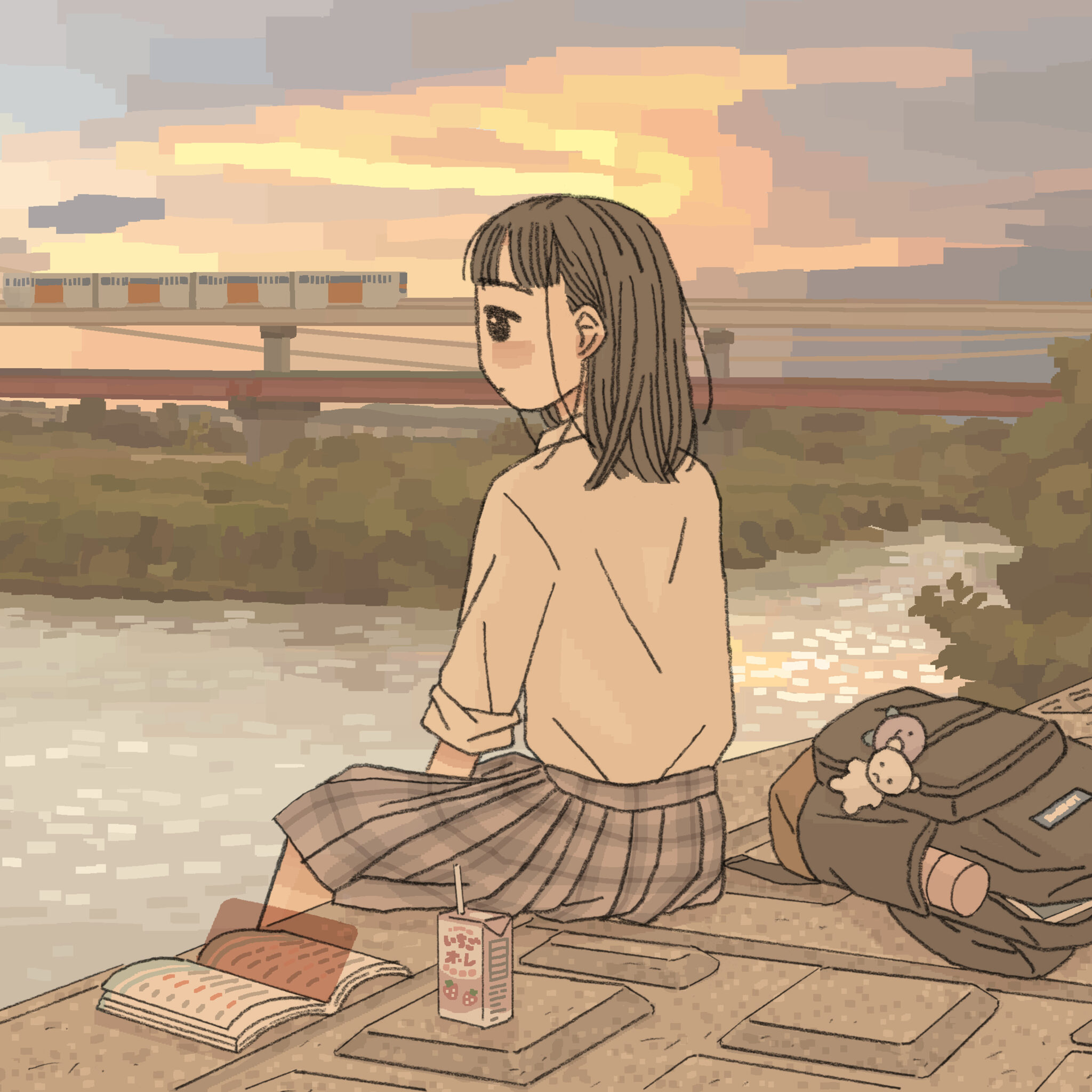 Lonely Riverside DÉ DÉ MOUSE × Refeeldによる夏を淡く彩るコラボEP『Riverside Girl』完成! 先行シングル ...