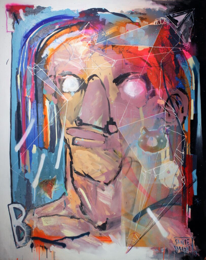 東京を拠点に活動するイタリア人アーティスト Sante Visioniの個展 「BESTIE」がGALLERY ETHERにて開催!