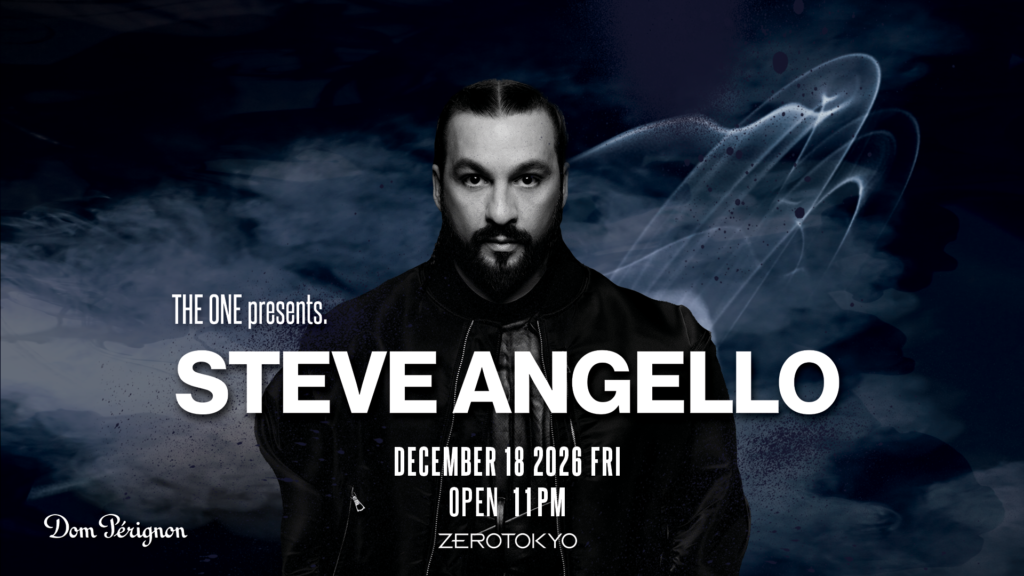 Swedish House MafiaからSteve Angelloが10年ぶりの単独来日!ZEROTOKYOのビッグパーティー「THE ONE」第5弾開催決定