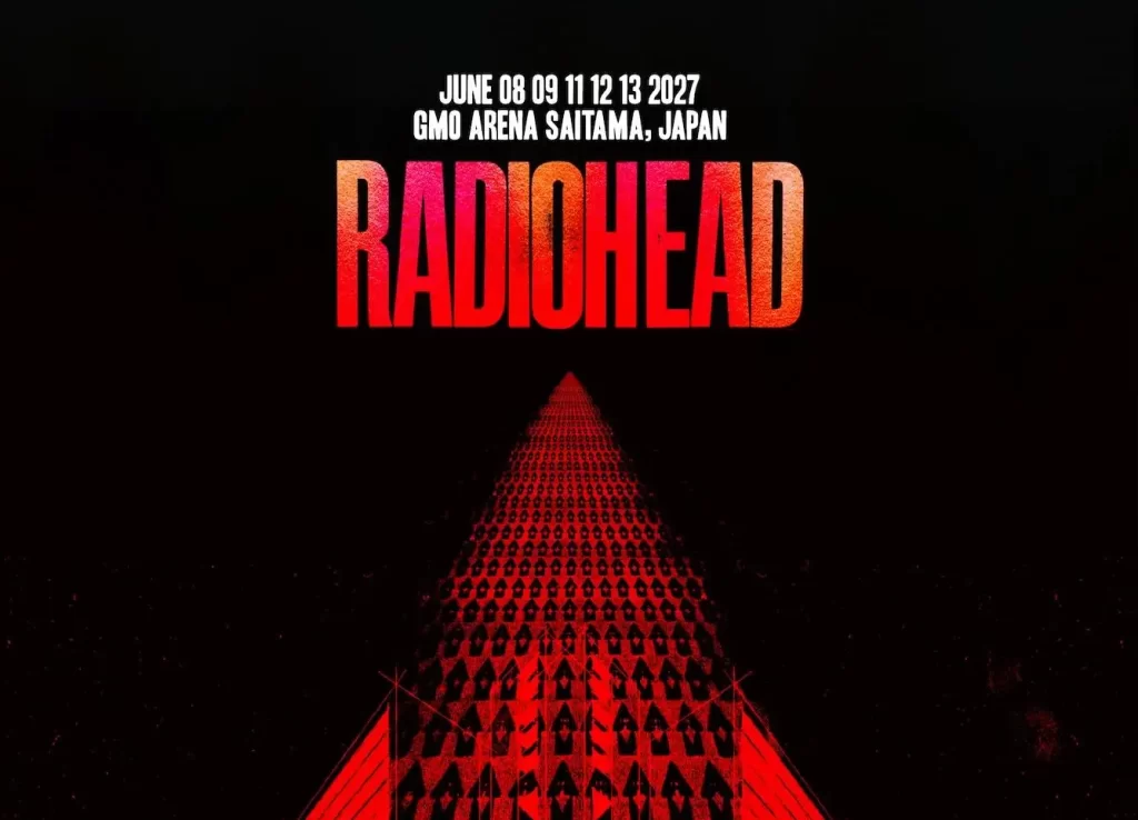 Rediohead、2027年6月に19 年ぶりとなる単独来日公演決定!